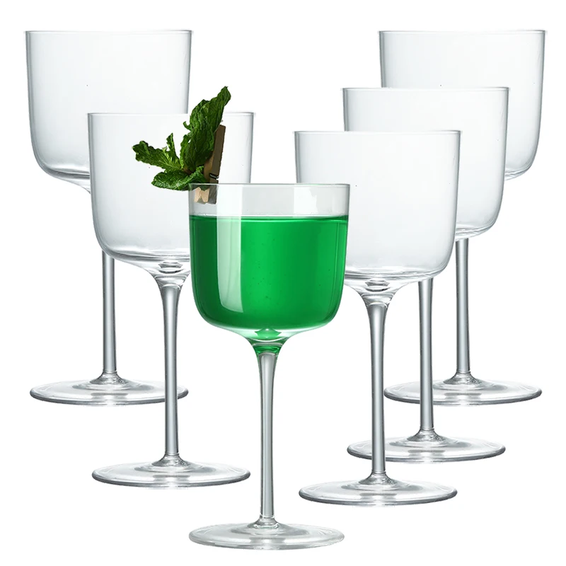 Коктейльные бокалы Nick and Nora, набор из 6 бокалов для мартини ручной работы на 6,17 унций, 100% бессвинцовая посуда Craystal Coupe
Коктейльные бокалы Nick and Nora, набор из 6 бокалов для мартини ручной работы на 6,17 унций, 100% бессвинцовая посуда Craystal Coupe