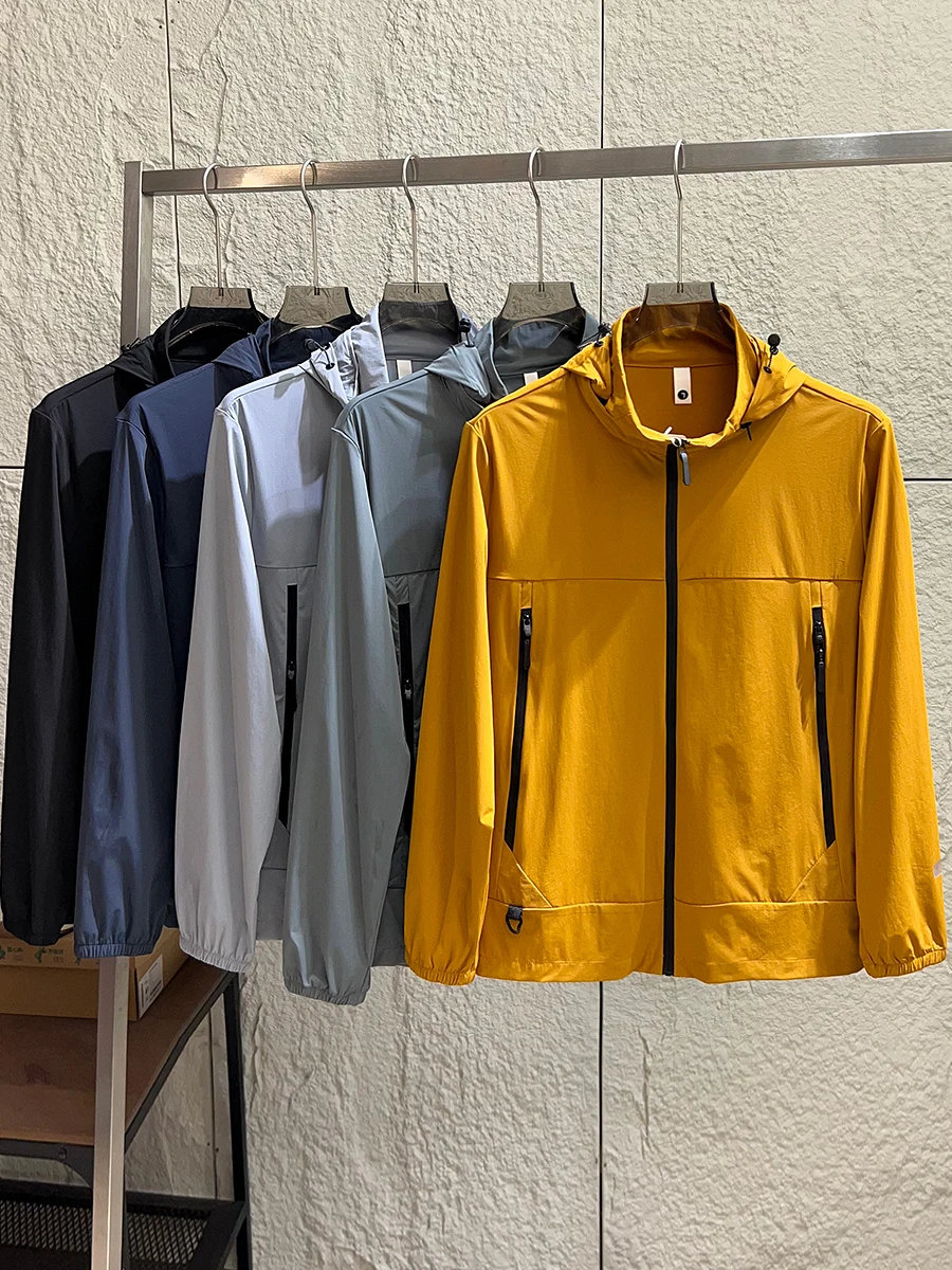 Men's Outdoor Lightweight Comfortable Ice Silk Hooded Jacket Breathable Mesh Cool Feeling Sun Protection Spring Summer Coat
Men's Outdoor Lightweight Comfortable Ice Silk Hooded Jacket Breathable Mesh Cool Feeling Sun Protection Spring Summer Coat