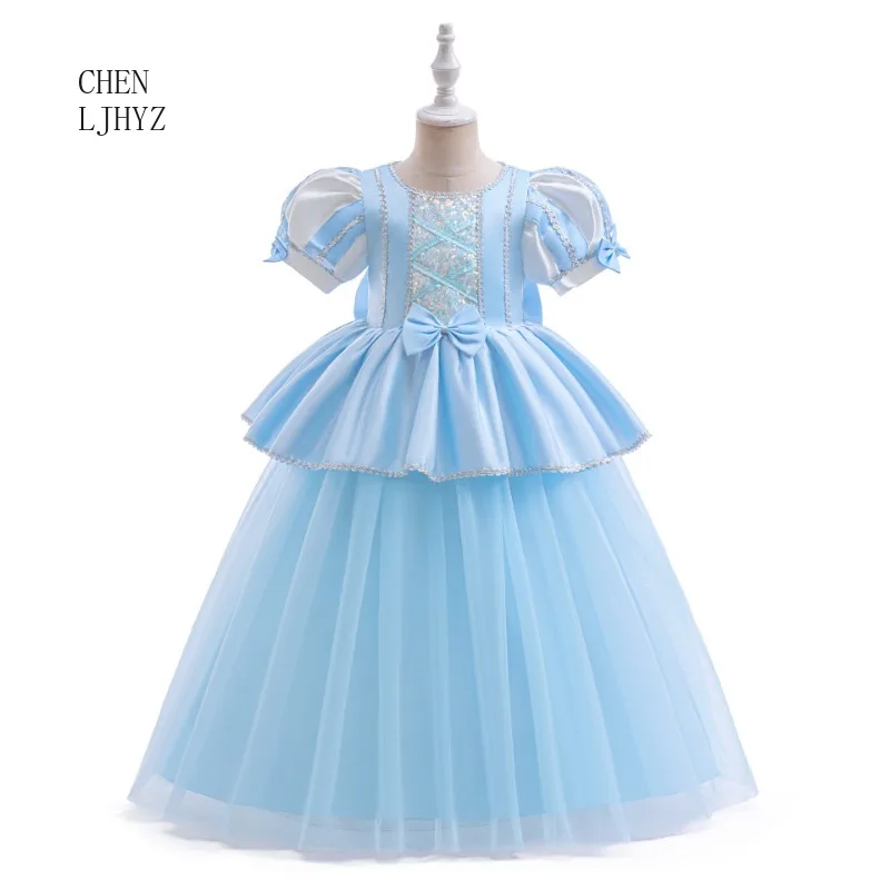 Cinderella Aurora Princess Dress Girls Sparkle Tulle Ball Gown Fairy Tale Party Costume Formal Evening Gown
Cinderella Aurora Princess Dress Girls Sparkle Tulle Ball Gown Fairy Tale Party Costume Formal Evening Gown