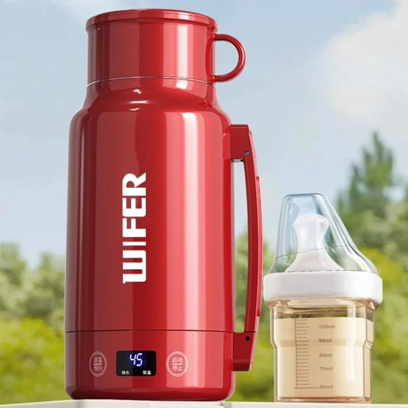 Travel Electric Kettle Large Capacity, Portable Boiling Water Thermos with Smart Keep Warm, Fast Heating for Outdoor Camping
Travel Electric Kettle Large Capacity, Portable Boiling Water Thermos with Smart Keep Warm, Fast Heating for Outdoor Camping