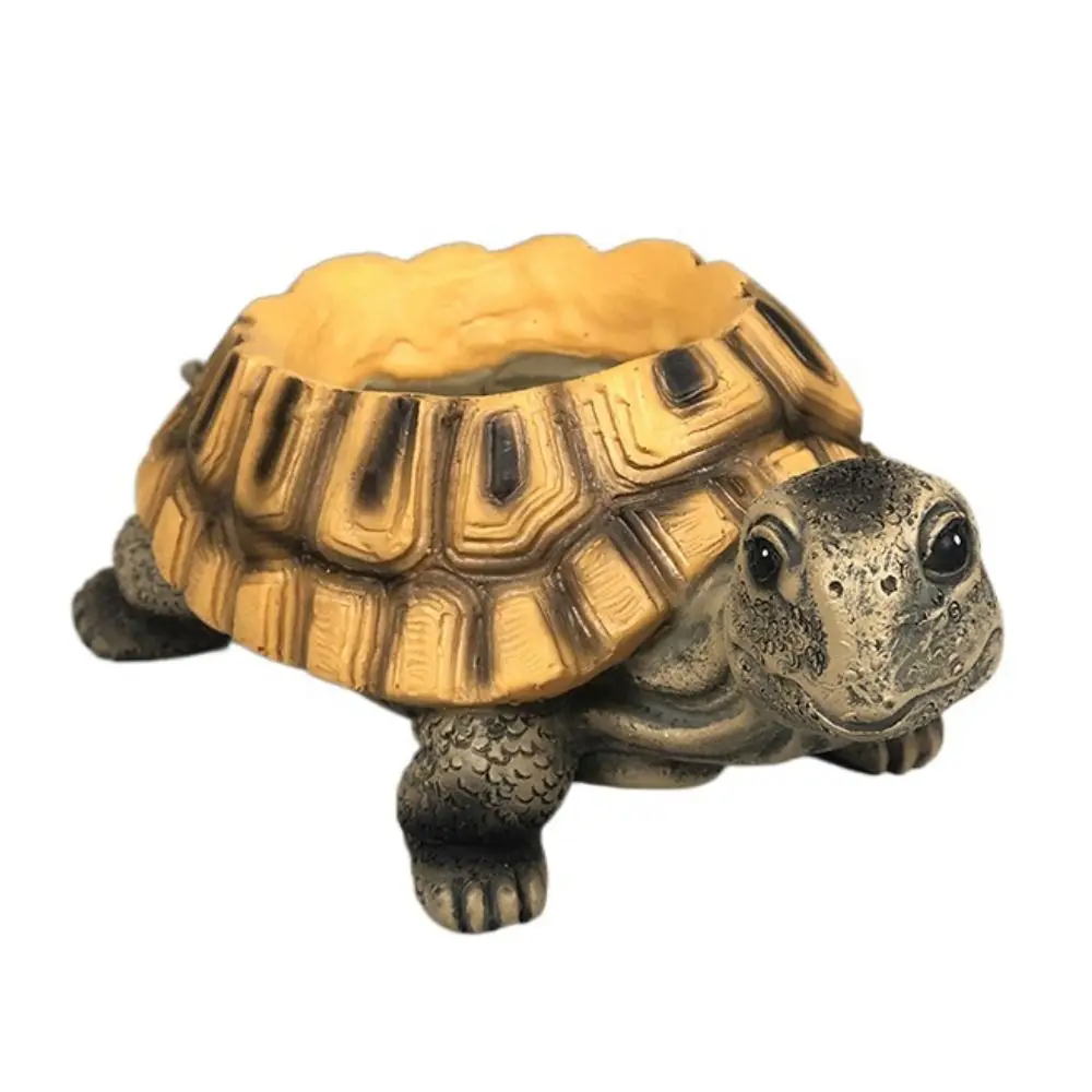 Lifelike Turtle-Shaped Flower Pot Decorative Mini Tortoise Succulent Planter Resin Eco-Friendly Desk Mini Ornament Garden
Lifelike Turtle-Shaped Flower Pot Decorative Mini Tortoise Succulent Planter Resin Eco-Friendly Desk Mini Ornament Garden