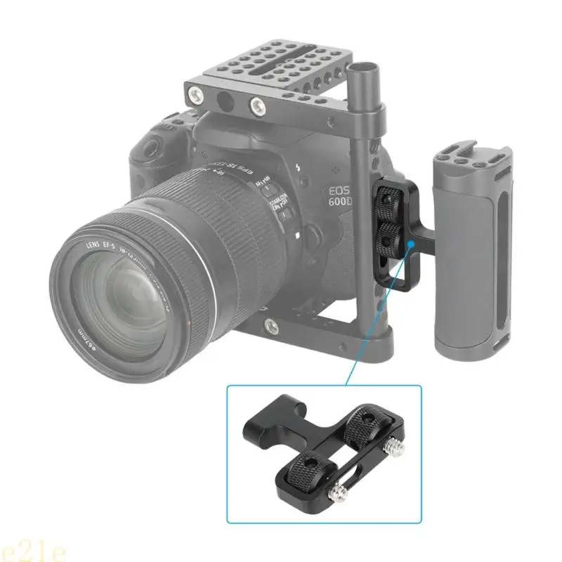 E21E Aluminum Alloy Side Handle Mounting Bracket Holder 1/4Inch Mount with Wrench
E21E Aluminum Alloy Side Handle Mounting Bracket Holder 1/4Inch Mount with Wrench