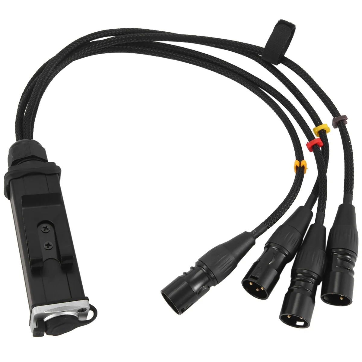T06C-RJ45 CAT5 Shielded Cable to 4 Channel 3-Pin XLR Male Connectors Multi-Network Receiver Cable for Stage Studio
T06C-RJ45 CAT5 Shielded Cable to 4 Channel 3-Pin XLR Male Connectors Multi-Network Receiver Cable for Stage Studio