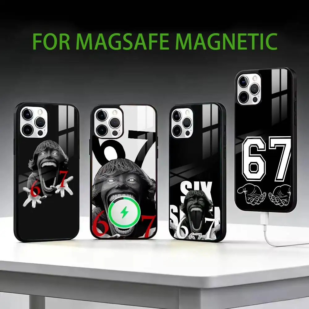 s-Six Seven 67 SS Phone Case For iPhone17,16,15,14,13,12,11 Plus,Pro Max Magnetic For Magsafe Wireless Charging
s-Six Seven 67 SS Phone Case For iPhone17,16,15,14,13,12,11 Plus,Pro Max Magnetic For Magsafe Wireless Charging