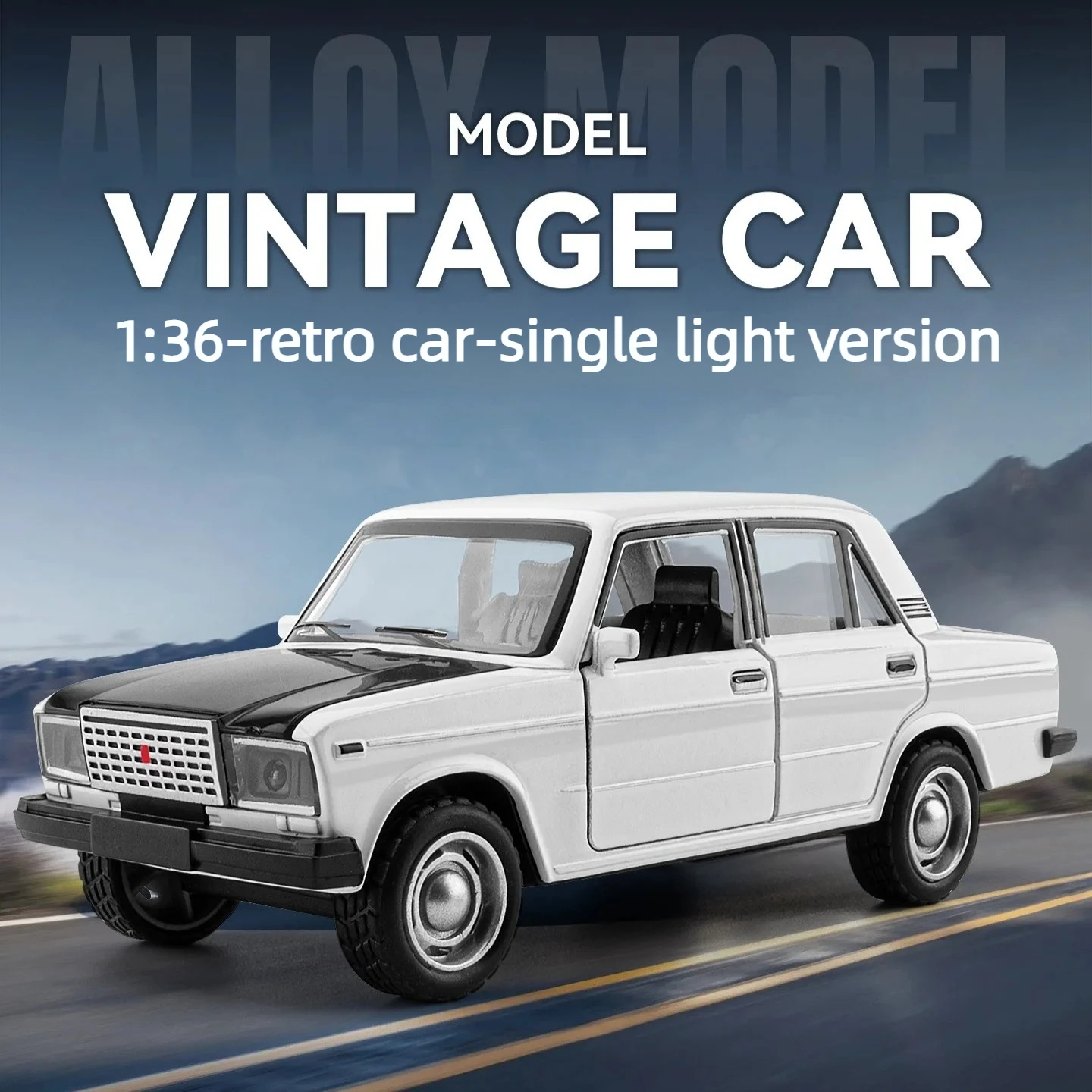 1:36 Vintage Traveller Lada Beetle M3 Alloy Small Scale Classic Car Model Toys Diecast Alloy Car Model Collectible Gifts
1:36 Vintage Traveller Lada Beetle M3 Alloy Small Scale Classic Car Model Toys Diecast Alloy Car Model Collectible Gifts