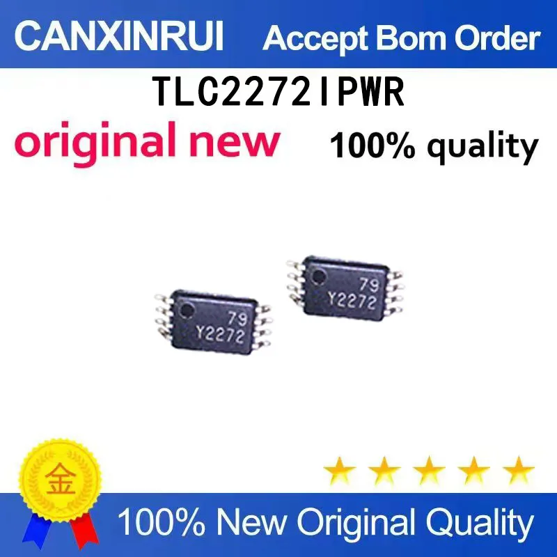 (5-100 pieces)Brand new original stock TLC2272IPWR silk screen Y2272 patch TSSOP-8
(5-100 pieces)Brand new original stock TLC2272IPWR silk screen Y2272 patch TSSOP-8