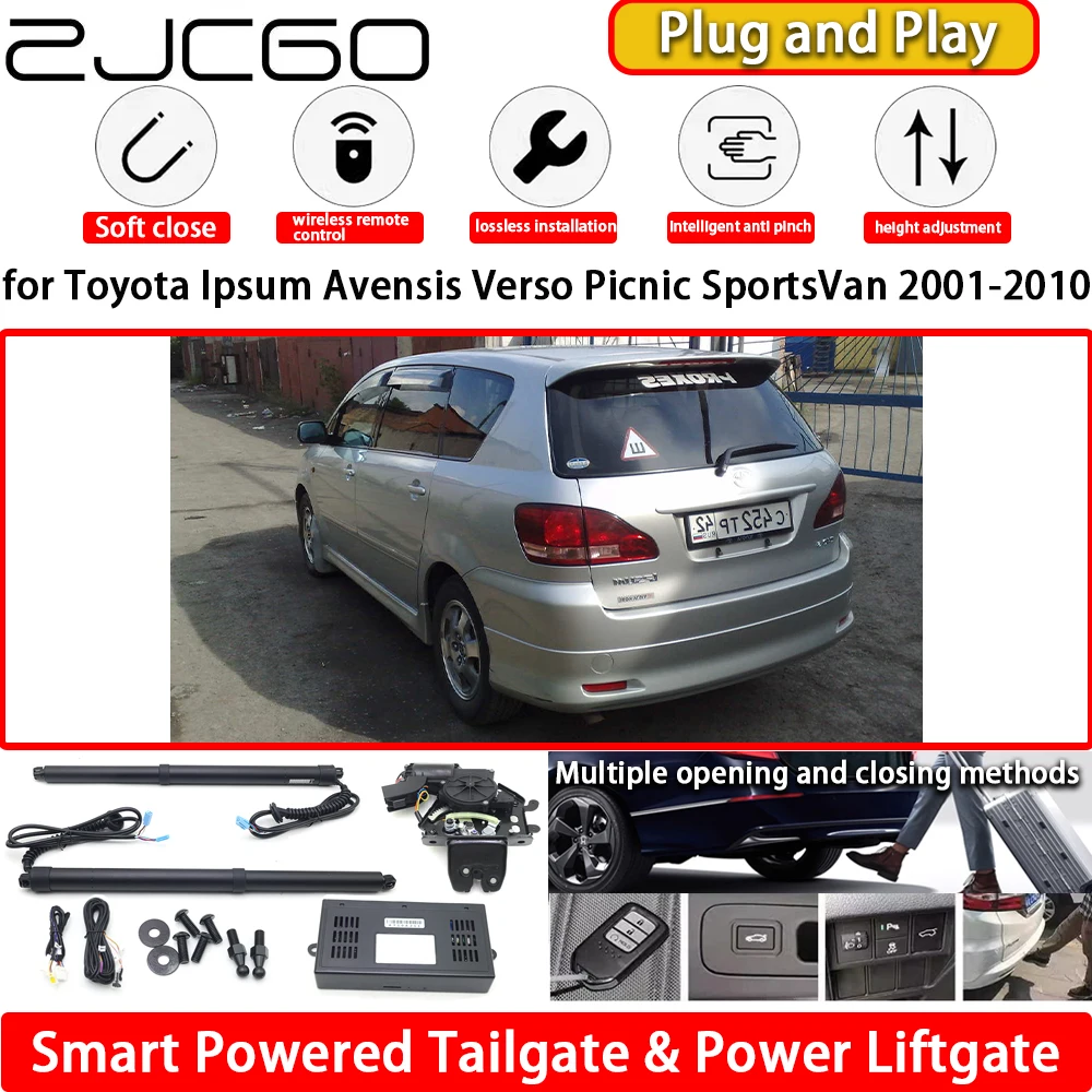 for Toyota Ipsum Avensis Verso Picnic SportsVan 2001-2010 Automatic Electric Powered Tailgate Power Liftgate Tail Gate Lift Kit
for Toyota Ipsum Avensis Verso Picnic SportsVan 2001-2010 Automatic Electric Powered Tailgate Power Liftgate Tail Gate Lift Kit