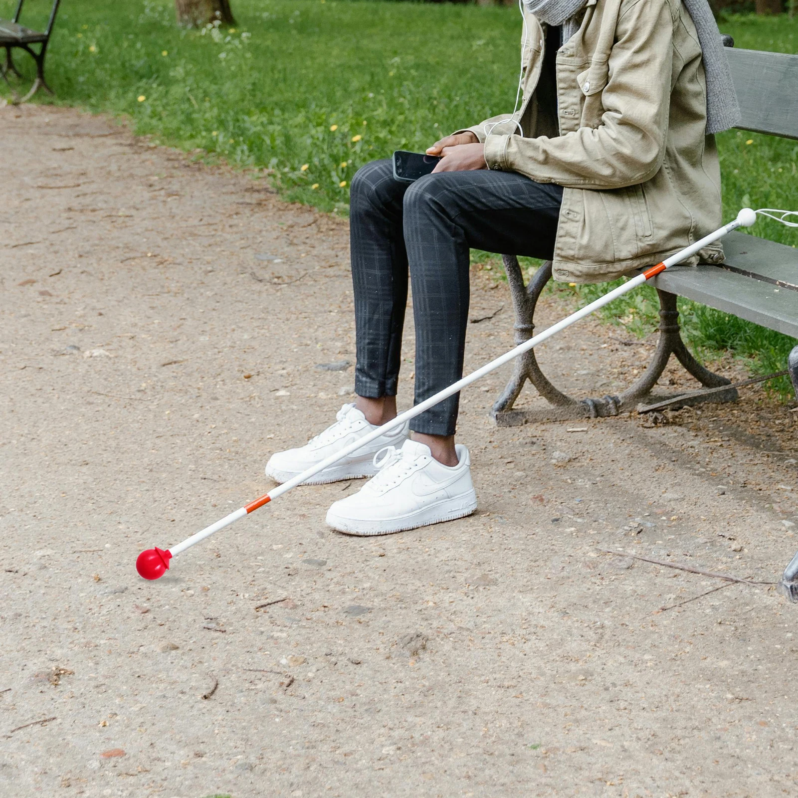 Guide Cane Tip Blind Rolling Hook Head Plastic Mobility Stick Connector Walking Cane Props Assistive Device for Visually
Guide Cane Tip Blind Rolling Hook Head Plastic Mobility Stick Connector Walking Cane Props Assistive Device for Visually