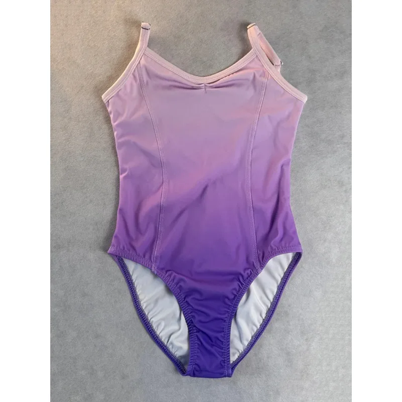 Gradient Color High Elasticity Sling Bodysuit Childrens Gymnastics Leotard Dancewear Chinese Dance Skating Ballerina Body Suit
Gradient Color High Elasticity Sling Bodysuit Childrens Gymnastics Leotard Dancewear Chinese Dance Skating Ballerina Body Suit