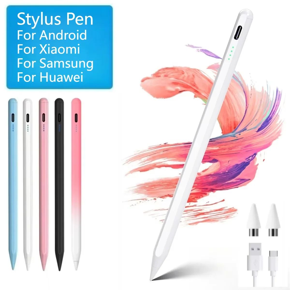 Stylus Pen Touch Pen For Android Devices Fine Tip Xiaomi Galaxy Tab,Samsung,Redmi Pad,Honor
Stylus Pen Touch Pen For Android Devices Fine Tip Xiaomi Galaxy Tab,Samsung,Redmi Pad,Honor