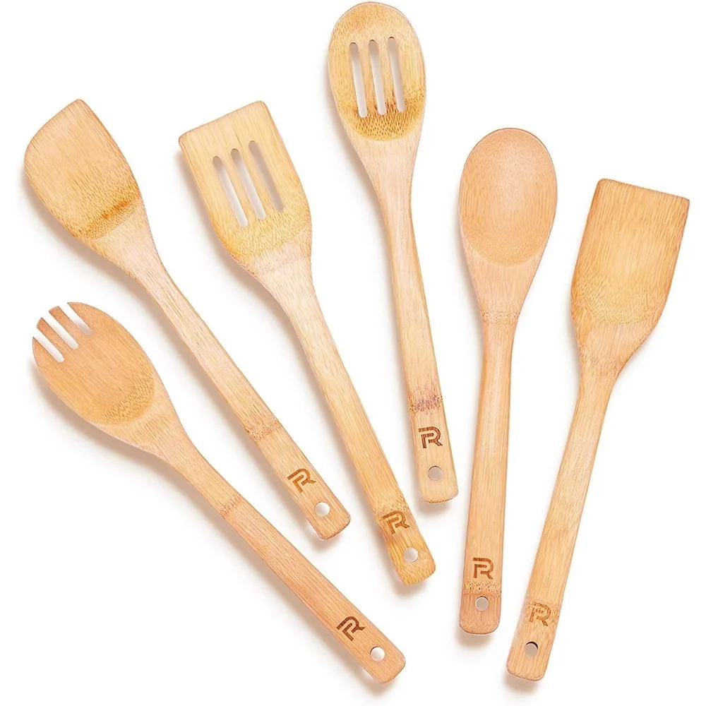 bamboo cooking spoons 6-piece – wooden cooking utensils set with wooden spoons for cooking & spatulas wooden utensil sets – pre
bamboo cooking spoons 6-piece – wooden cooking utensils set with wooden spoons for cooking & spatulas wooden utensil sets – pre