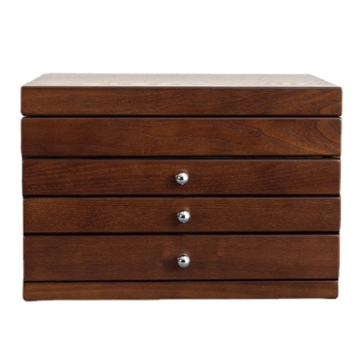 CGS-Wooden Jewelry Box Multi-Layer Flip Cover Jewelry Storage Box Gold Jewelry Hair Accessories Wooden Box Retro Jewelry Box
CGS-Wooden Jewelry Box Multi-Layer Flip Cover Jewelry Storage Box Gold Jewelry Hair Accessories Wooden Box Retro Jewelry Box