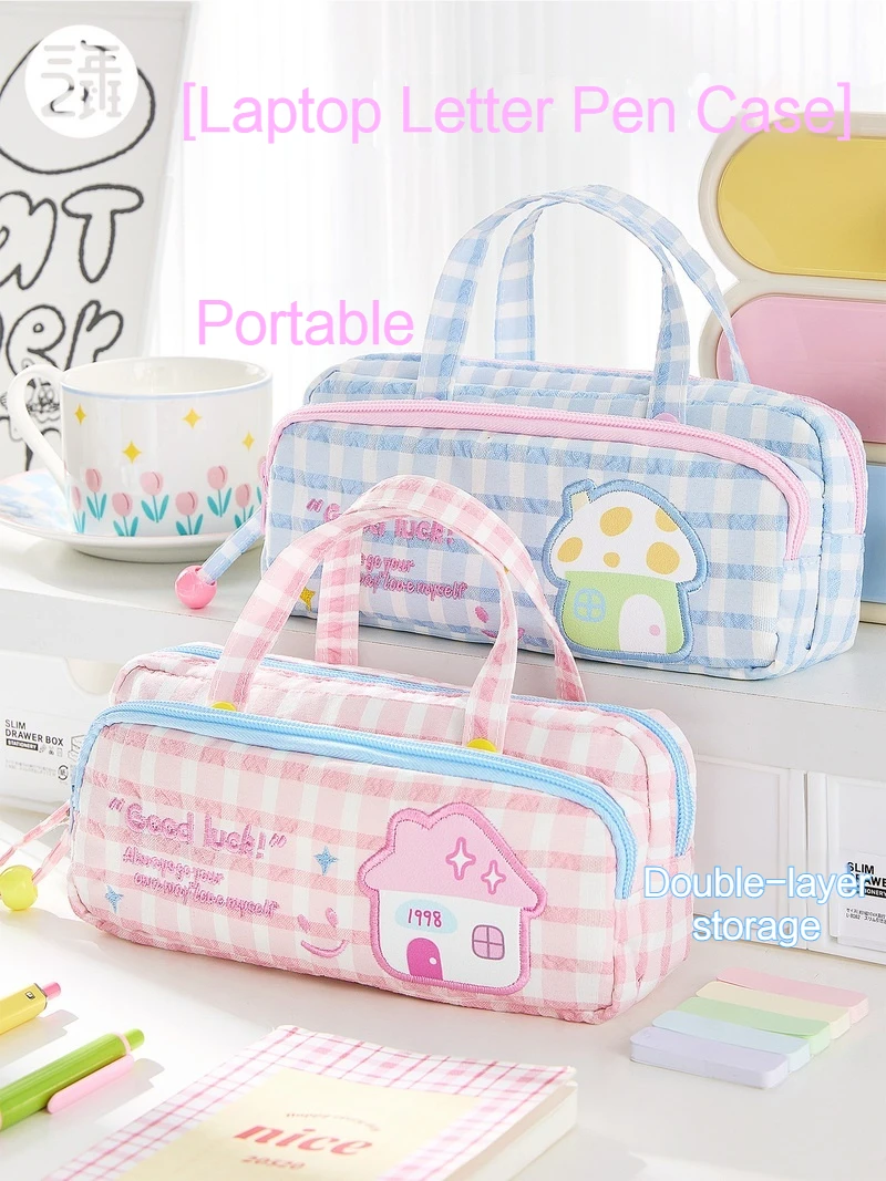 Многофункциональные сумки-карандаши большой емкости для девочек, милые мультяшные сумки для канцелярских принадлежностей с допамином, портативные портативные пеналы для файлов
Многофункциональные сумки-карандаши большой емкости для девочек, милые мультяшные сумки для канцелярских принадлежностей с допамином, портативные портативные пеналы для файлов
