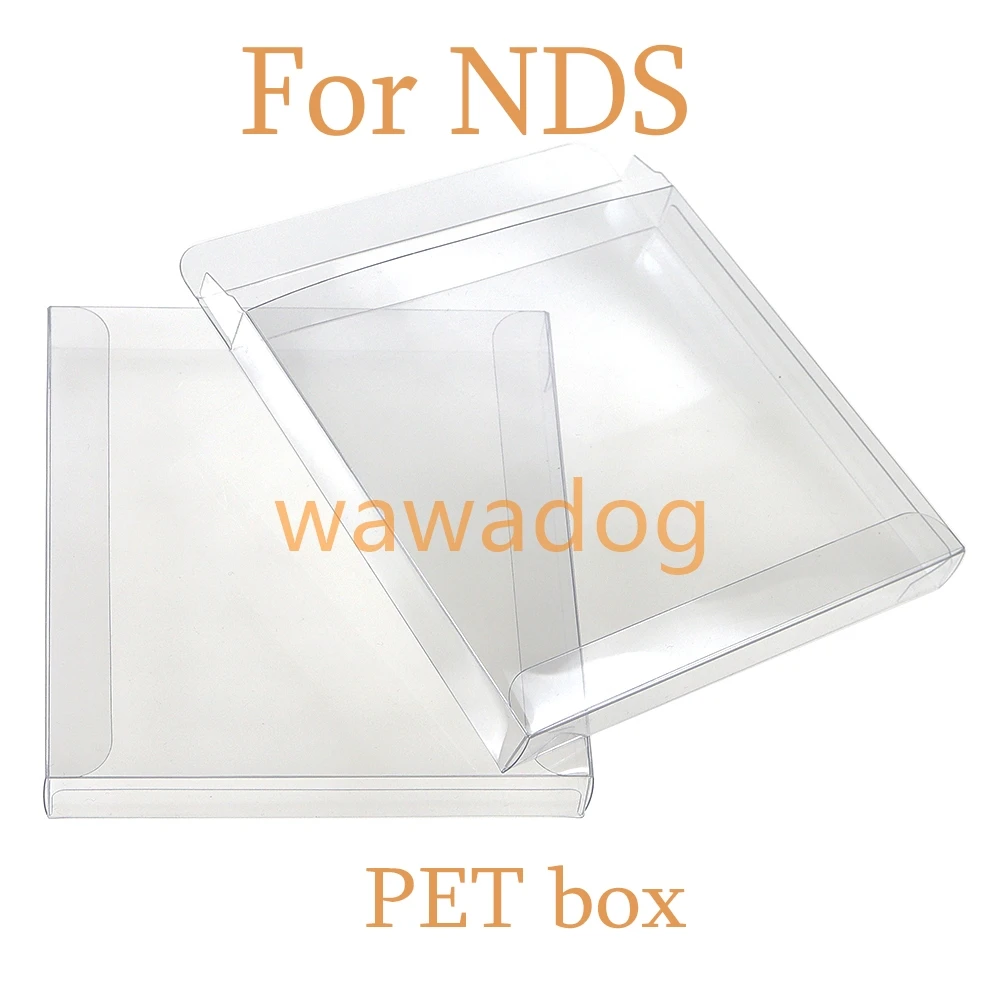 40pcs For NDS Game Case Cartridge Storage PET Box Protector Clear Display Case for Nintendo DS Collection Protection
40pcs For NDS Game Case Cartridge Storage PET Box Protector Clear Display Case for Nintendo DS Collection Protection