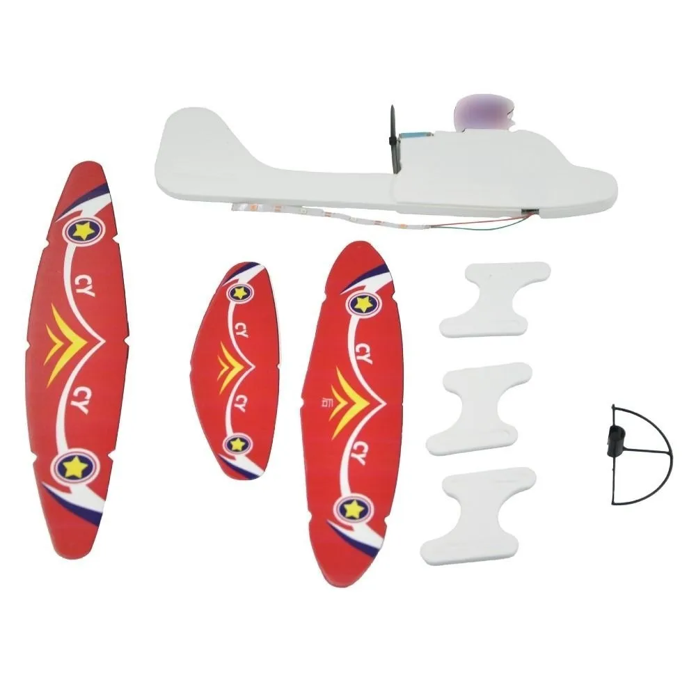 USB Rechargeable Electric Large Foam Biplane Glider PP with LED Light Flight Glider 24.5mm*9mm*24mm
USB Rechargeable Electric Large Foam Biplane Glider PP with LED Light Flight Glider 24.5mm*9mm*24mm
