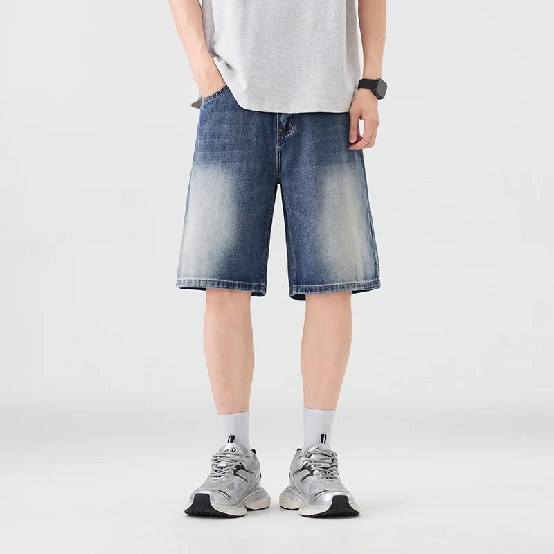 KSTUN 2026 Summer Baggy Denim Shorts For Men Bermuda Shorts Loose Wide Leg Short Jeans Light Washed Vintage Jeans Shorts
KSTUN 2026 Summer Baggy Denim Shorts For Men Bermuda Shorts Loose Wide Leg Short Jeans Light Washed Vintage Jeans Shorts