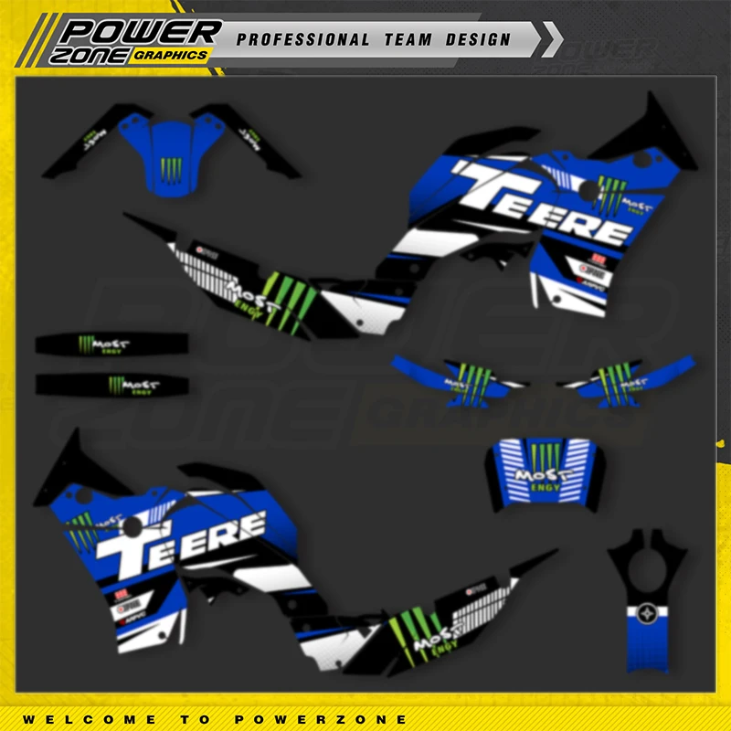 POWERZONE Custom Graphics LTZ400 Graphic Decals Sticker Kit DECO Dekor For YAMAHA T700 2018-2023 TENERE T700 Name Number 09
POWERZONE Custom Graphics LTZ400 Graphic Decals Sticker Kit DECO Dekor For YAMAHA T700 2018-2023 TENERE T700 Name Number 09