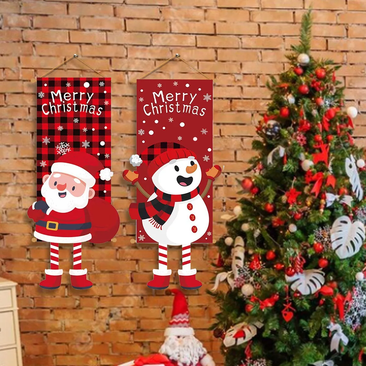 Christmas Long Leg Doll Hanging Banner Cartoon Santa Claus Snowman Elk Ornaments Xmas Bar Mall Decor Merry Christma 2024
Christmas Long Leg Doll Hanging Banner Cartoon Santa Claus Snowman Elk Ornaments Xmas Bar Mall Decor Merry Christma 2024