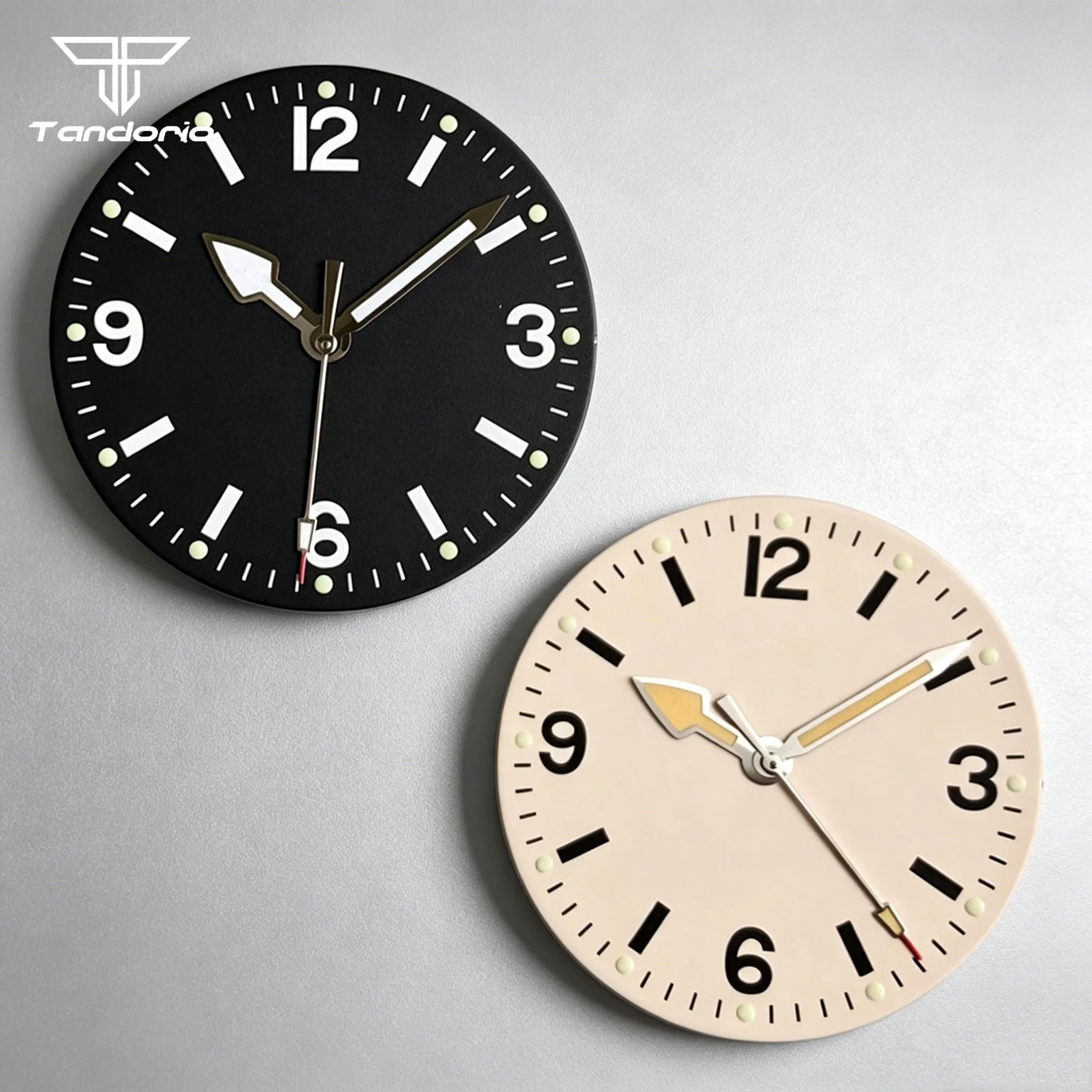 29mm Watch Dial Black/Beige Color Men's Wristwatch Face Accessory Parts Fit NH35 NH36 NH38 Miyota8215 8205 ETA2824 PT5000 ST2130
29mm Watch Dial Black/Beige Color Men's Wristwatch Face Accessory Parts Fit NH35 NH36 NH38 Miyota8215 8205 ETA2824 PT5000 ST2130