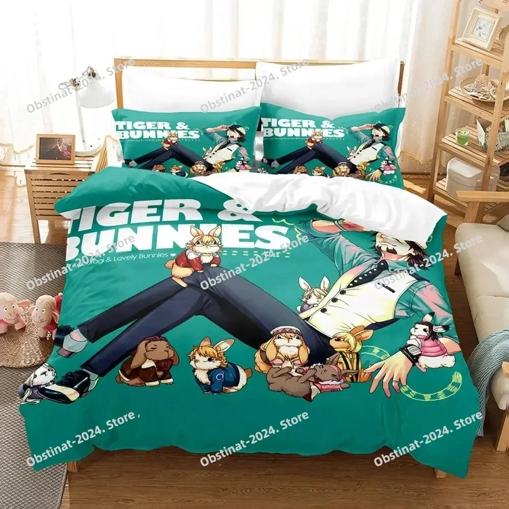 Anime Tiger & Bunny Bedding Set Printed single Comforter Quilt Bed Cover Duvet Cover Pillow Case 3 Pieces Sets Kids Adult Size
Anime Tiger & Bunny Bedding Set Printed single Comforter Quilt Bed Cover Duvet Cover Pillow Case 3 Pieces Sets Kids Adult Size