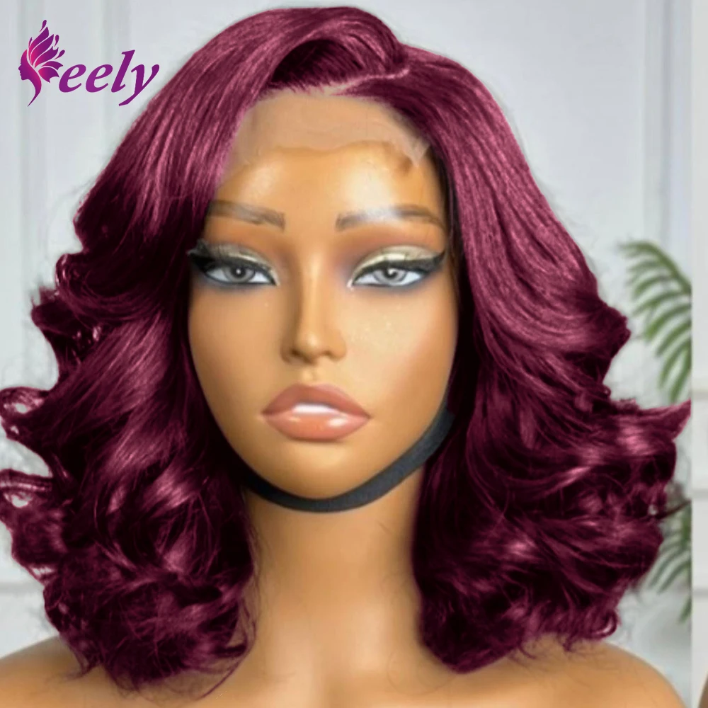 Парик из натуральных волос Body Wave 13X4 с прозрачной кружевной фронтальной частью, цвет 99J бургунди, с предварительно вычесанной линией роста волос, 100% натуральные волосы, короткий парик-боб, 16 дюймов
Парик из натуральных волос Body Wave 13X4 с прозрачной кружевной фронтальной частью, цвет 99J бургунди, с предварительно вычесанной линией роста волос, 100% натуральные волосы, короткий парик-боб, 16 дюймов