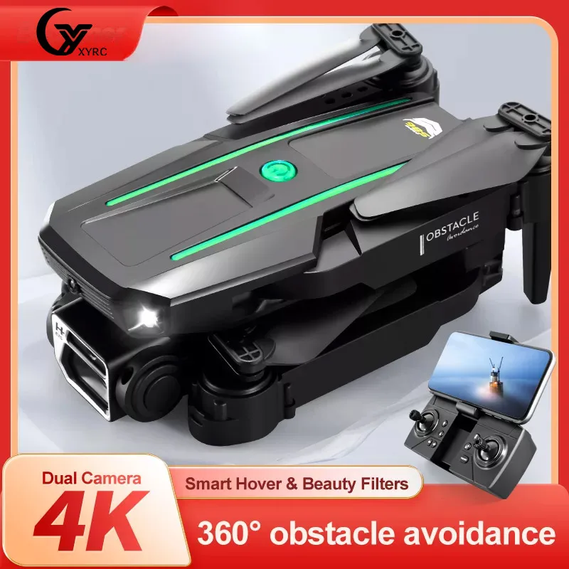 2023 New XYRC S86 Mini Drone 4K Professional Dual Camera Four Way Obstacle Avoidance Foldable Quadcopter Toys Gifts
2023 New XYRC S86 Mini Drone 4K Professional Dual Camera Four Way Obstacle Avoidance Foldable Quadcopter Toys Gifts