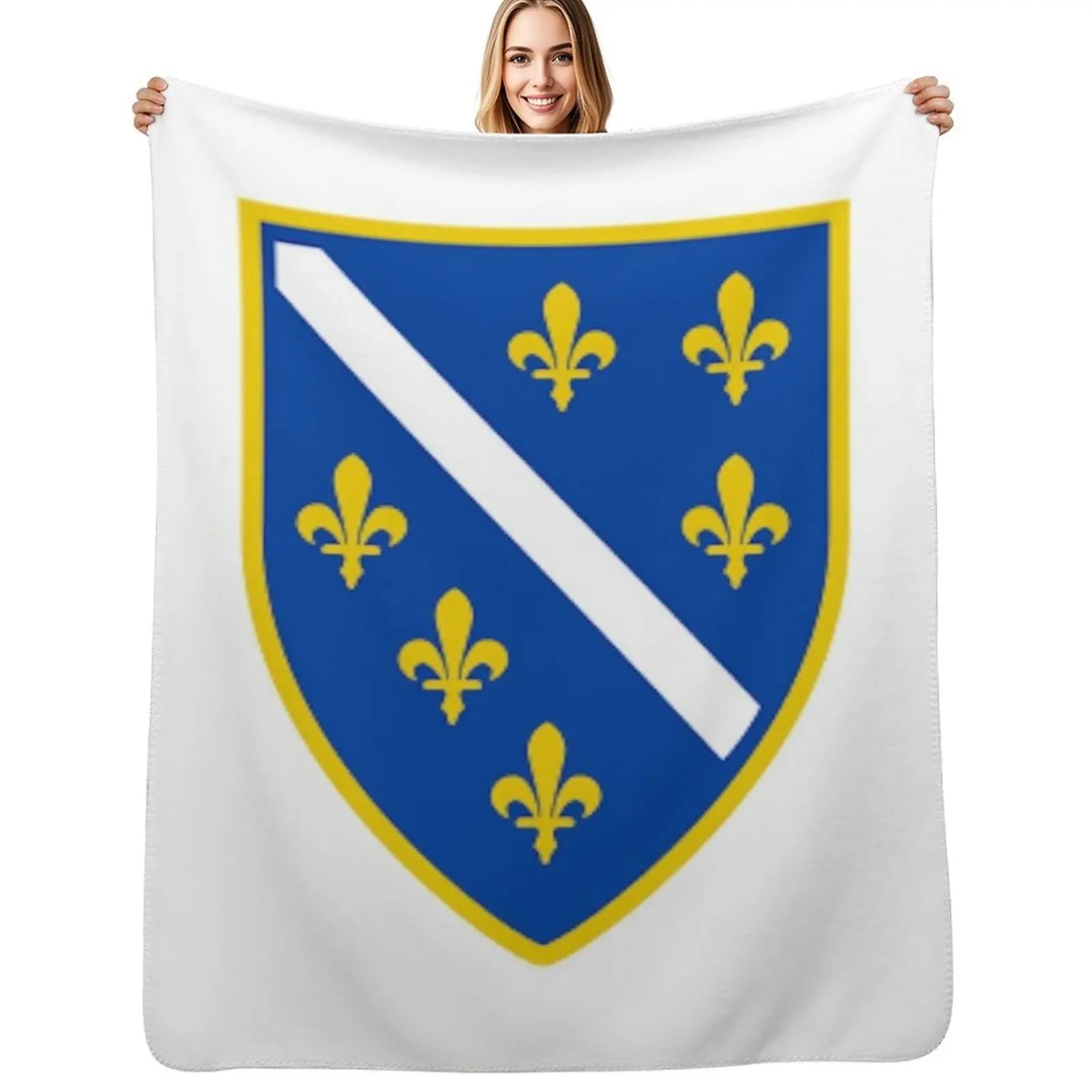 Bosna Trend Bosnia Throw Blanket Soft Comfort Blanket for Reading Watching TV
Bosna Trend Bosnia Throw Blanket Soft Comfort Blanket for Reading Watching TV