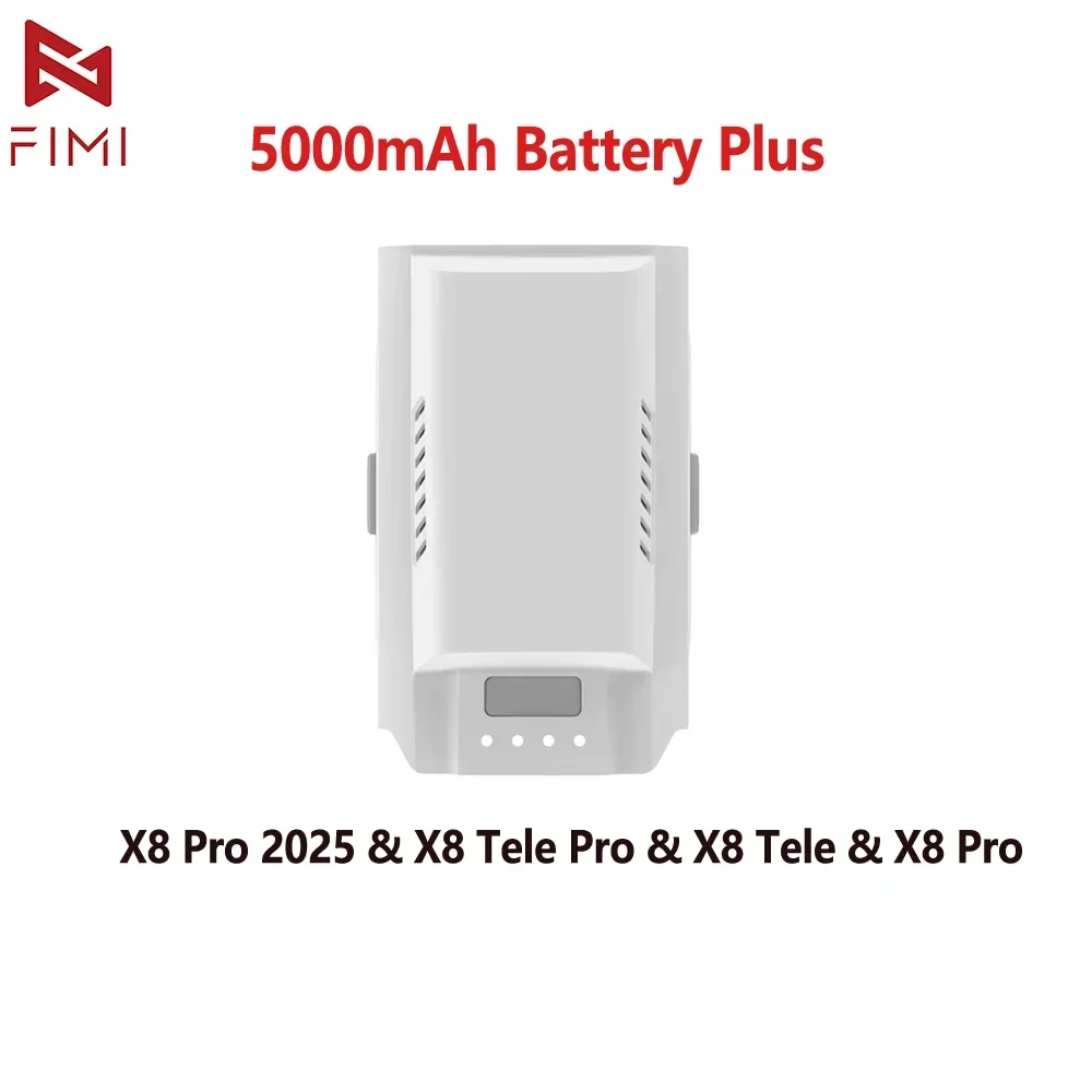 5000mAh Max 47-Min Fly Original FIMI X8/X8 Pro/X8 Tele Pro 2025 Drone Intelligent Flight Battery Plus
5000mAh Max 47-Min Fly Original FIMI X8/X8 Pro/X8 Tele Pro 2025 Drone Intelligent Flight Battery Plus