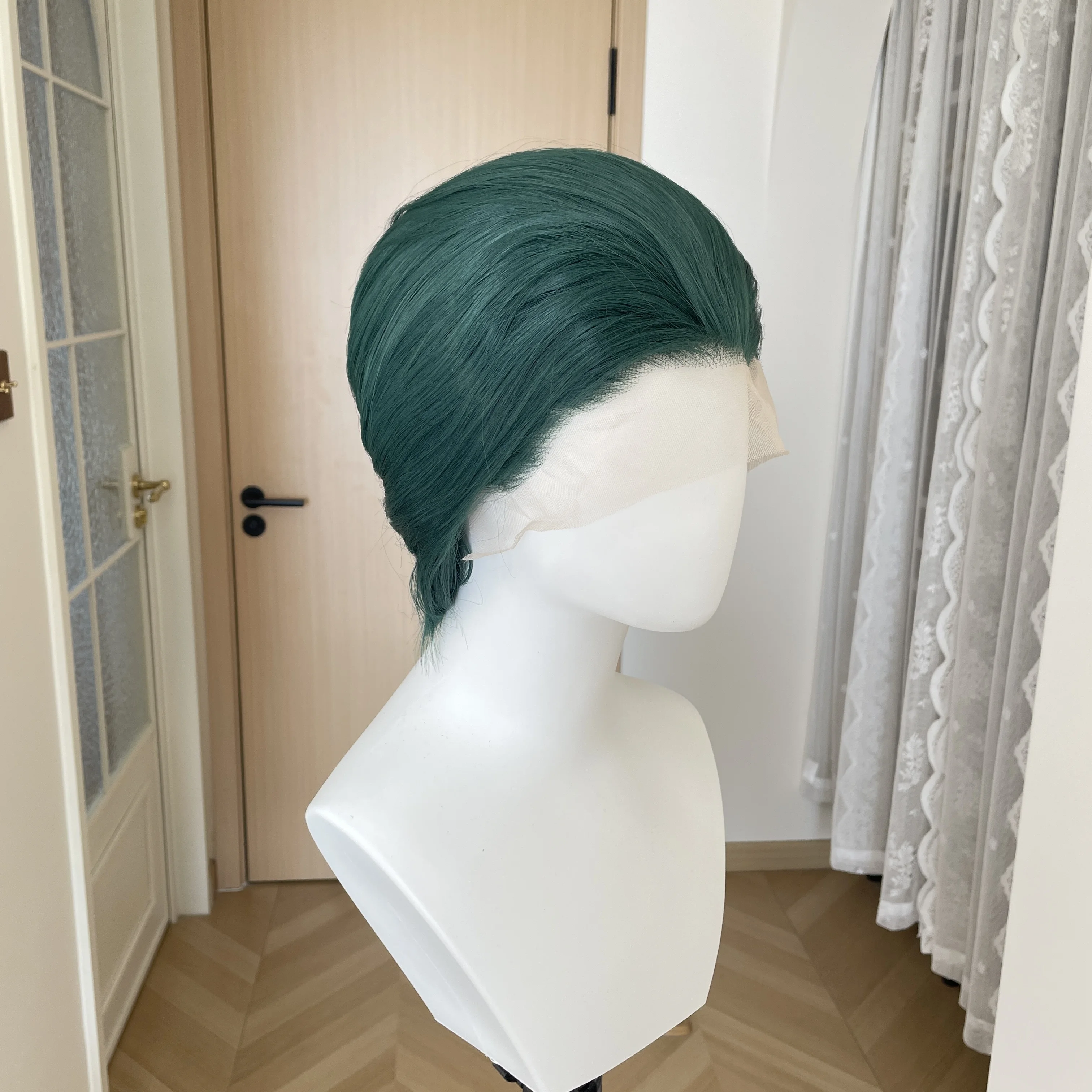 Dark Green Short Bob Cut for Women Cosplay 13x4 Lace Front Wigs for Men Glueless Synthetic Hair Heat Resistant Free Part 150%
Dark Green Short Bob Cut for Women Cosplay 13x4 Lace Front Wigs for Men Glueless Synthetic Hair Heat Resistant Free Part 150%