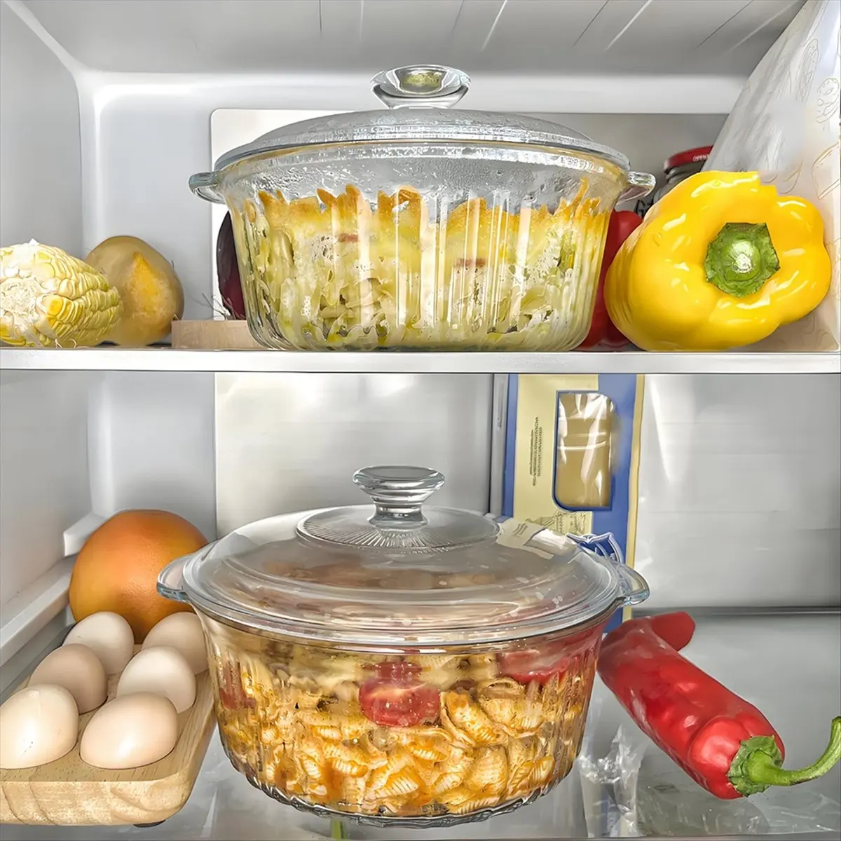 AA14 Round Glass Casserole Baking Dish with Lid, Borosilicate Glass, Glass Casserole Dish for Oven Heat- Glass Bowl
AA14 Round Glass Casserole Baking Dish with Lid, Borosilicate Glass, Glass Casserole Dish for Oven Heat- Glass Bowl