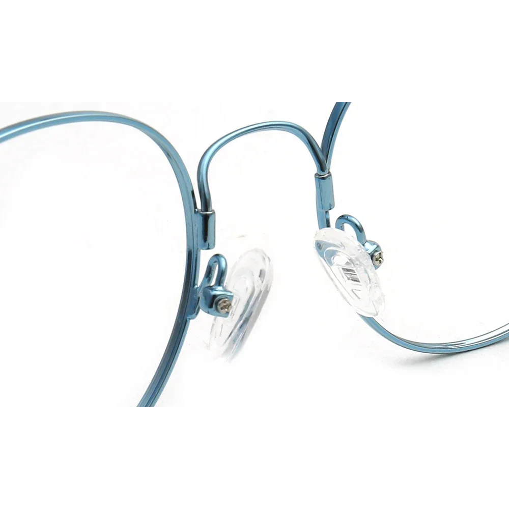Blue Lightweight Metal Optical Glasses Frames Men's Fashion Round Eyeglass Spectacles Gold Pink Flexible Eyewear for Women
Blue Lightweight Metal Optical Glasses Frames Men's Fashion Round Eyeglass Spectacles Gold Pink Flexible Eyewear for Women