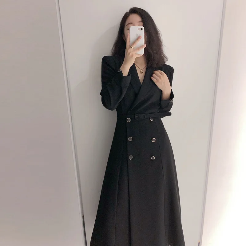 Windbreaker Women Lapel Double-breasted Fashion Overcoat Female Spring Autumn Long Sleeve 5XL Loose Belt Slim Elegant Dust Coat
Windbreaker Women Lapel Double-breasted Fashion Overcoat Female Spring Autumn Long Sleeve 5XL Loose Belt Slim Elegant Dust Coat