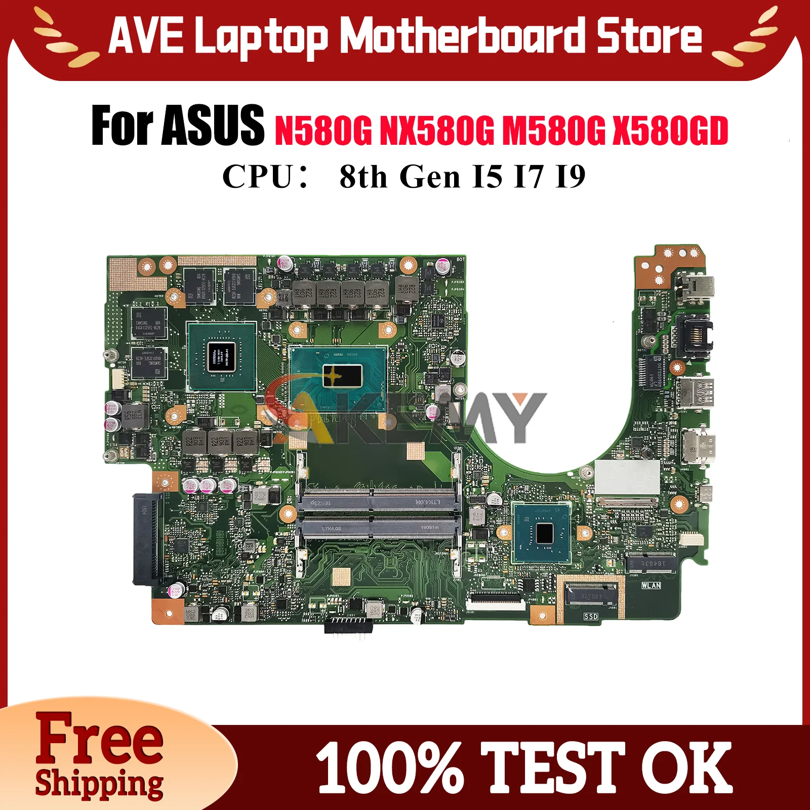 X580GD Материнская плата для ноутбука ASUS VivoBook X580G N580G X580GD M580G NX580G Материнская плата для ноутбука с процессором I5 I7 I9 112% тестирование ОК
X580GD Материнская плата для ноутбука ASUS VivoBook X580G N580G X580GD M580G NX580G Материнская плата для ноутбука с процессором I5 I7 I9 112% тестирование ОК