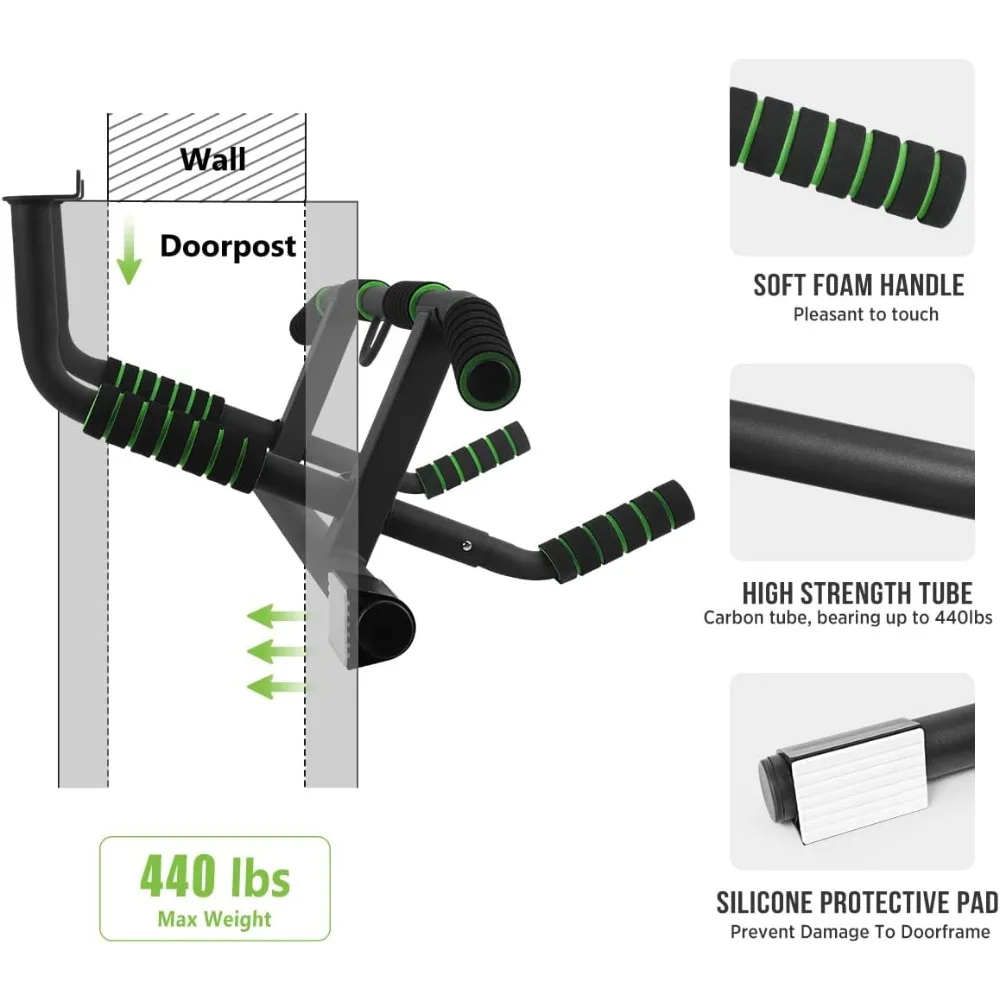 2025 Upgrade Multi-Grip Pull Up Bar with Smart Larger Hooks Technology,Designed, Shipped
2025 Upgrade Multi-Grip Pull Up Bar with Smart Larger Hooks Technology,Designed, Shipped