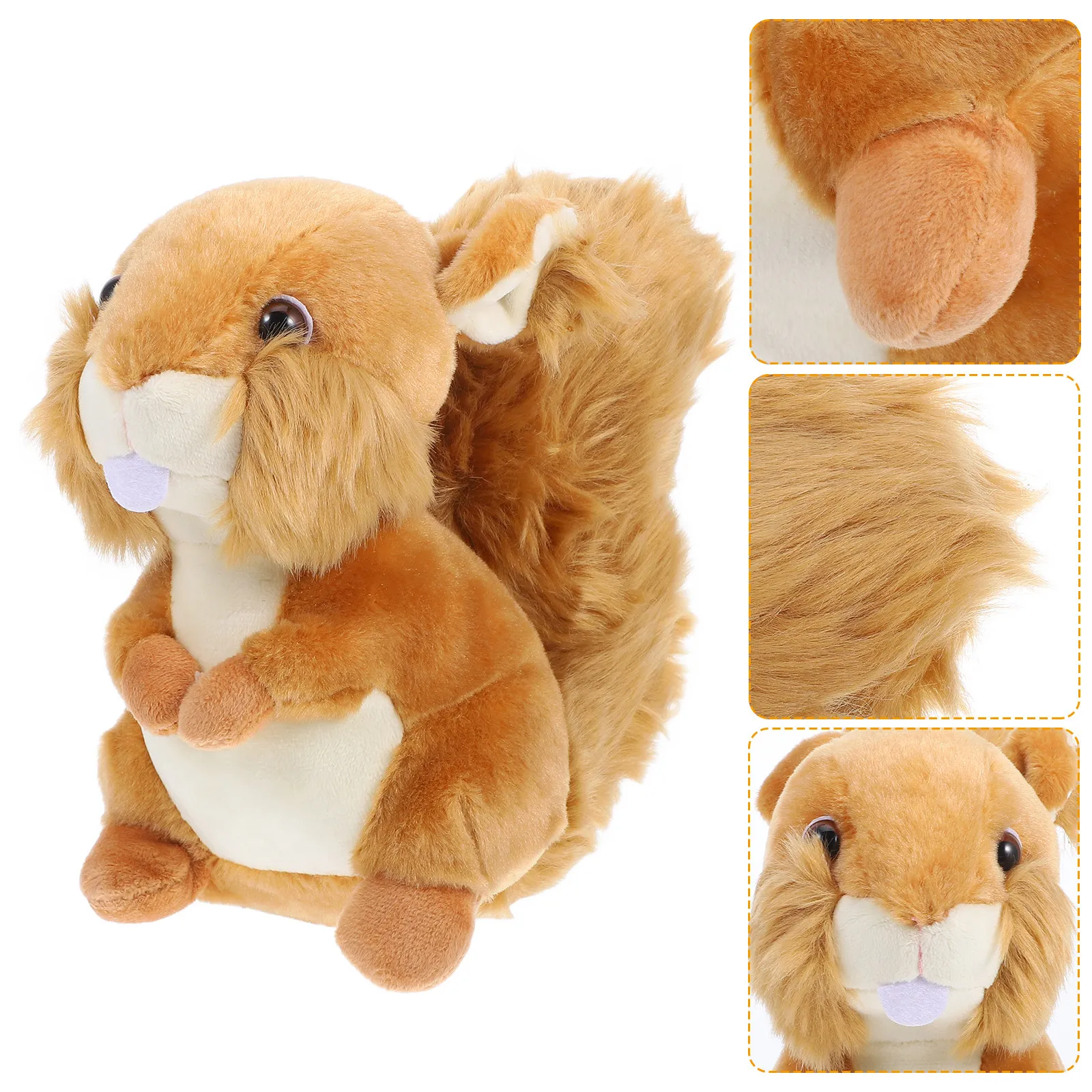 1Pcs Cartoon Squirrel Soft Stuffed Ornament for Sofa Living Room Bedroom Home Decoration Cute Creative Gift for Party Holiday
1Pcs Cartoon Squirrel Soft Stuffed Ornament for Sofa Living Room Bedroom Home Decoration Cute Creative Gift for Party Holiday