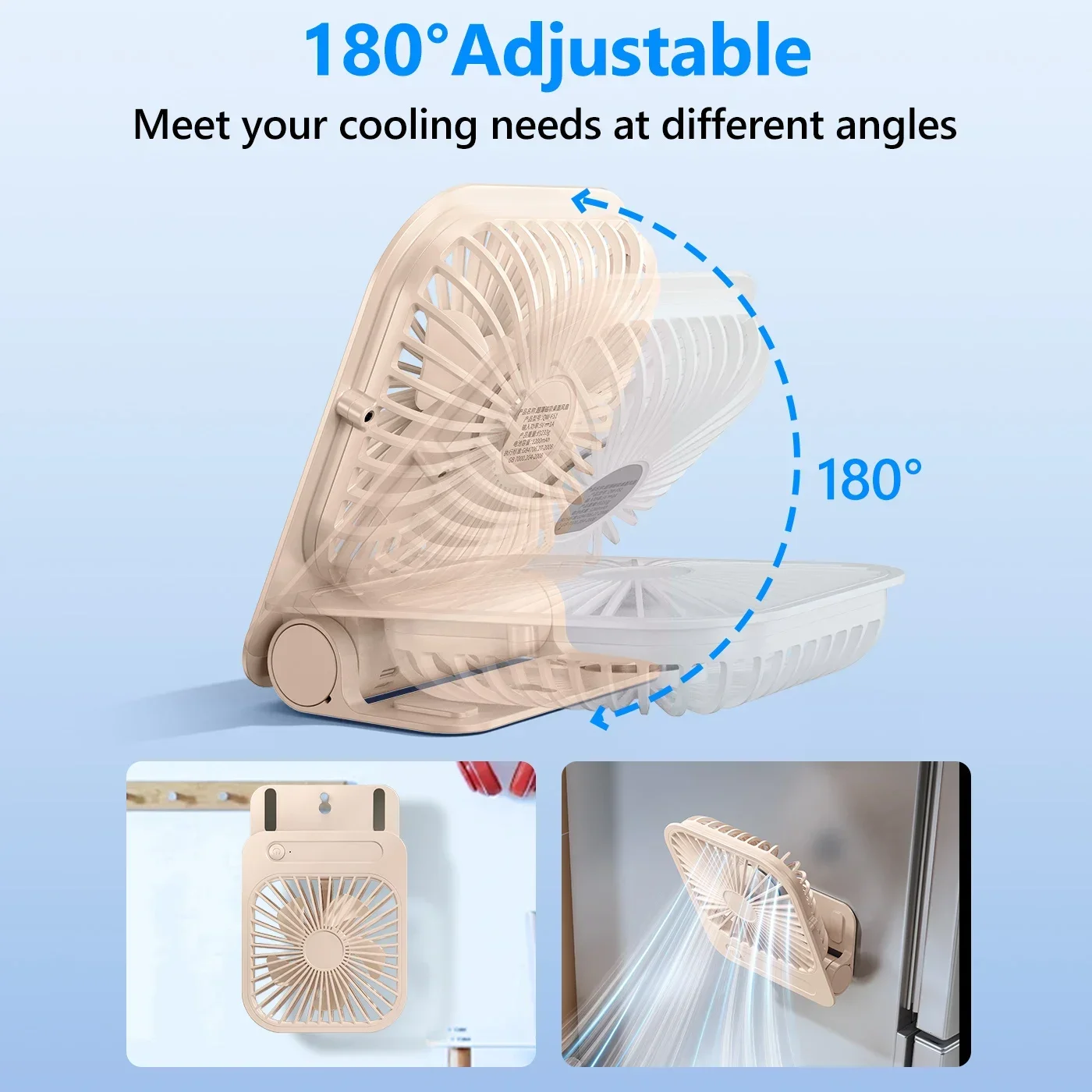 Agnetic Fan Desk 180° Adjustable 4 Speeds Wind 1200mAh Rechargeable Air Cooling Fan Ultra-thin USB Fan for Kitchen Gym
Agnetic Fan Desk 180° Adjustable 4 Speeds Wind 1200mAh Rechargeable Air Cooling Fan Ultra-thin USB Fan for Kitchen Gym