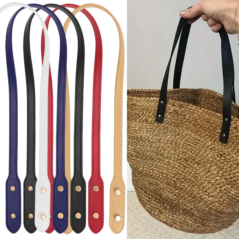 Bag Straps With Rivets 73cm Length PU Leather Handle Strap Detachable Shoulder Bag Strap Replacement DIY Bag Accessories
Bag Straps With Rivets 73cm Length PU Leather Handle Strap Detachable Shoulder Bag Strap Replacement DIY Bag Accessories