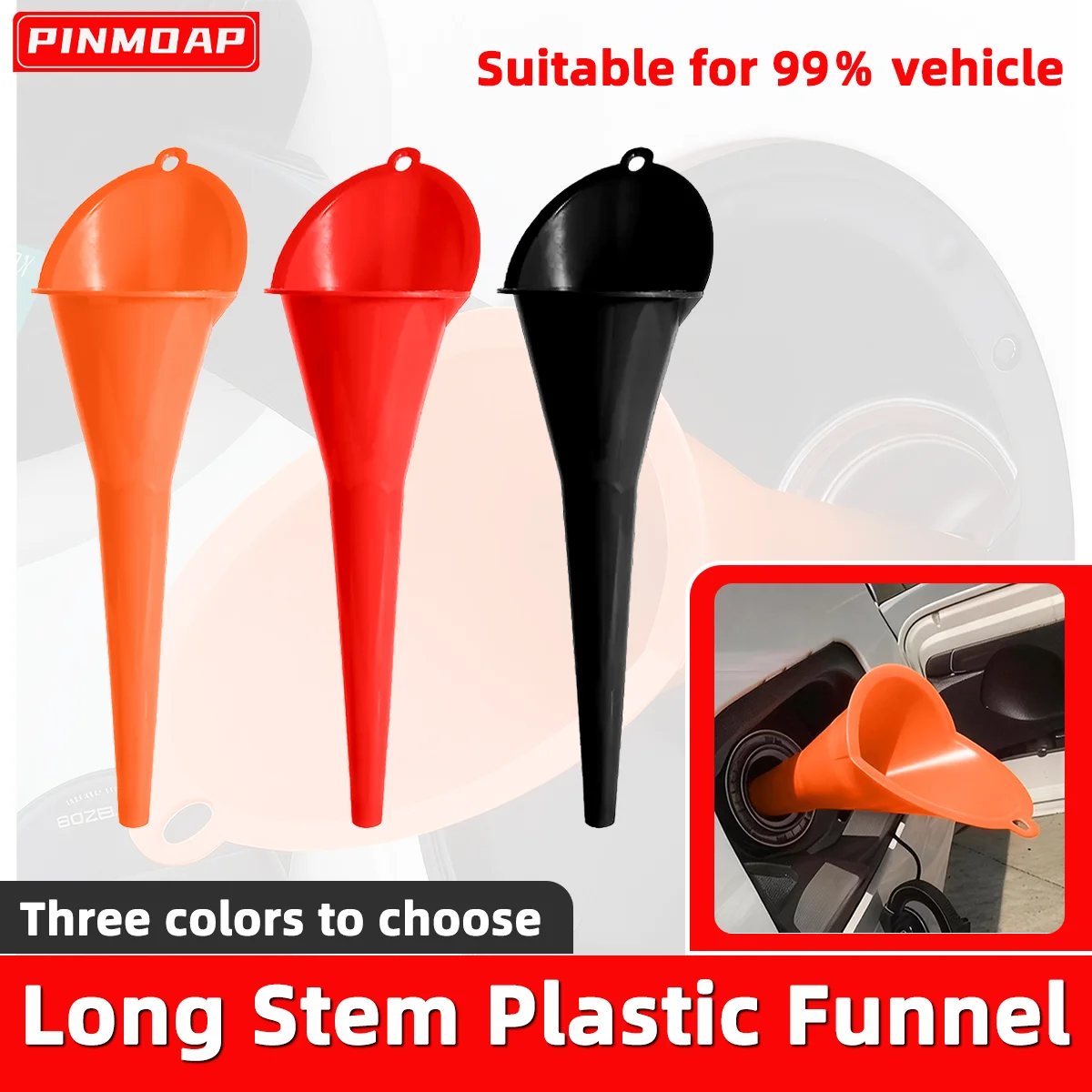 1pc Car Refueling Funnel Long Funnel Long Handle Car Multifunctional Refueling Tool With Multiple Colors To Choose From
1pc Car Refueling Funnel Long Funnel Long Handle Car Multifunctional Refueling Tool With Multiple Colors To Choose From