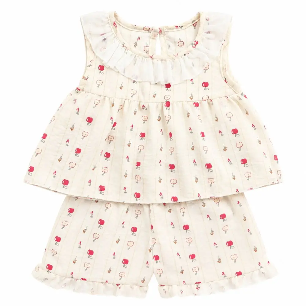 Breathable Floral Print Two-Piece Sleeveless Princess Set 1-4Y Polyester Fiber Sleeveless Outfit Toddler Girls Clothing Toddler
Breathable Floral Print Two-Piece Sleeveless Princess Set 1-4Y Polyester Fiber Sleeveless Outfit Toddler Girls Clothing Toddler