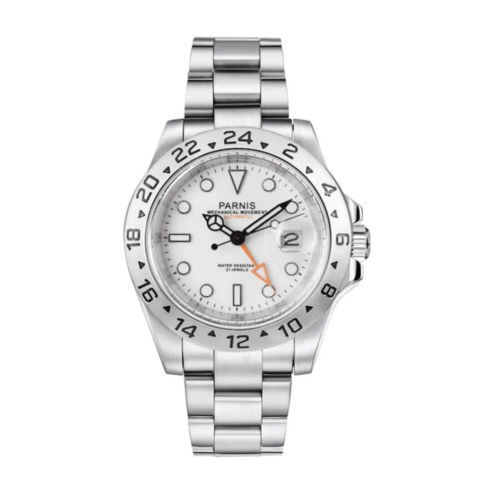 Automatic mechanical watch Explorer, men's super luminous steel belt, men's watch
Automatic mechanical watch Explorer, men's super luminous steel belt, men's watch