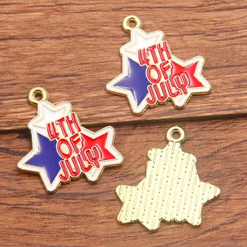 Handmade Alloy Pendant Independence Day Theme Unique Jewelry Crafting Supplies Perfect for Jewelry Necklace Designing
Handmade Alloy Pendant Independence Day Theme Unique Jewelry Crafting Supplies Perfect for Jewelry Necklace Designing
