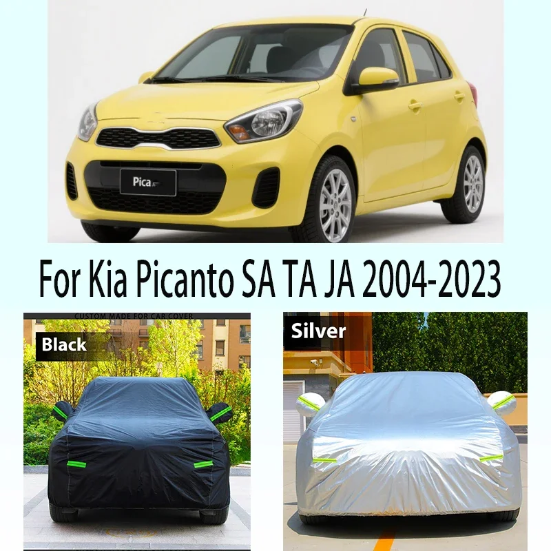 For Kia Picanto SA TA JA2004-2023 Full Car Cover Outdoor Auto Sun Shade Anti-UV Snow Rain Protection Waterproof Cover Dustproof
For Kia Picanto SA TA JA2004-2023 Full Car Cover Outdoor Auto Sun Shade Anti-UV Snow Rain Protection Waterproof Cover Dustproof