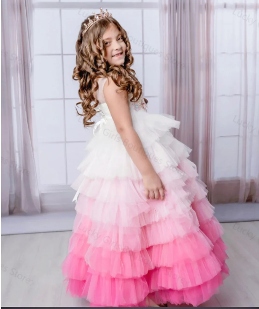 Flower Girl Dresses Half Sleeves Lace Wedding Party Birthday Princess Dress Square Formal Ball Gown
Flower Girl Dresses Half Sleeves Lace Wedding Party Birthday Princess Dress Square Formal Ball Gown
