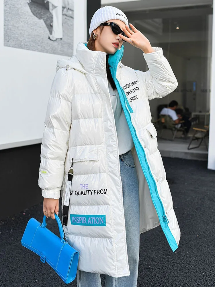 Women Down Jacket Winter Temperament Fashion Women Down Coat 2022 New High-Quality Hooded Loose Women Down Coat
Women Down Jacket Winter Temperament Fashion Women Down Coat 2022 New High-Quality Hooded Loose Women Down Coat