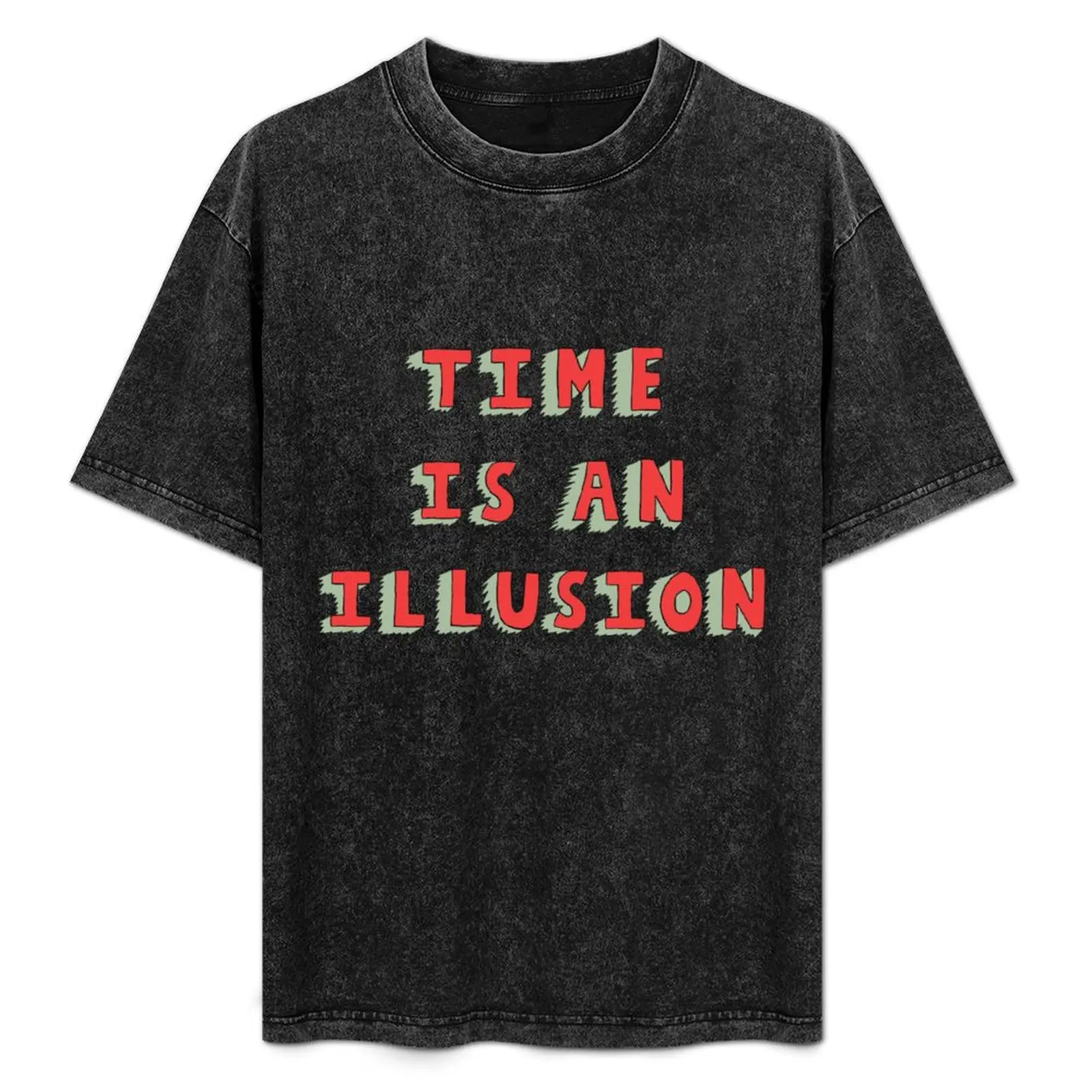 Time Is An Illusion T-Shirt Holiday Casual Short Sleeve Top
Time Is An Illusion T-Shirt Holiday Casual Short Sleeve Top