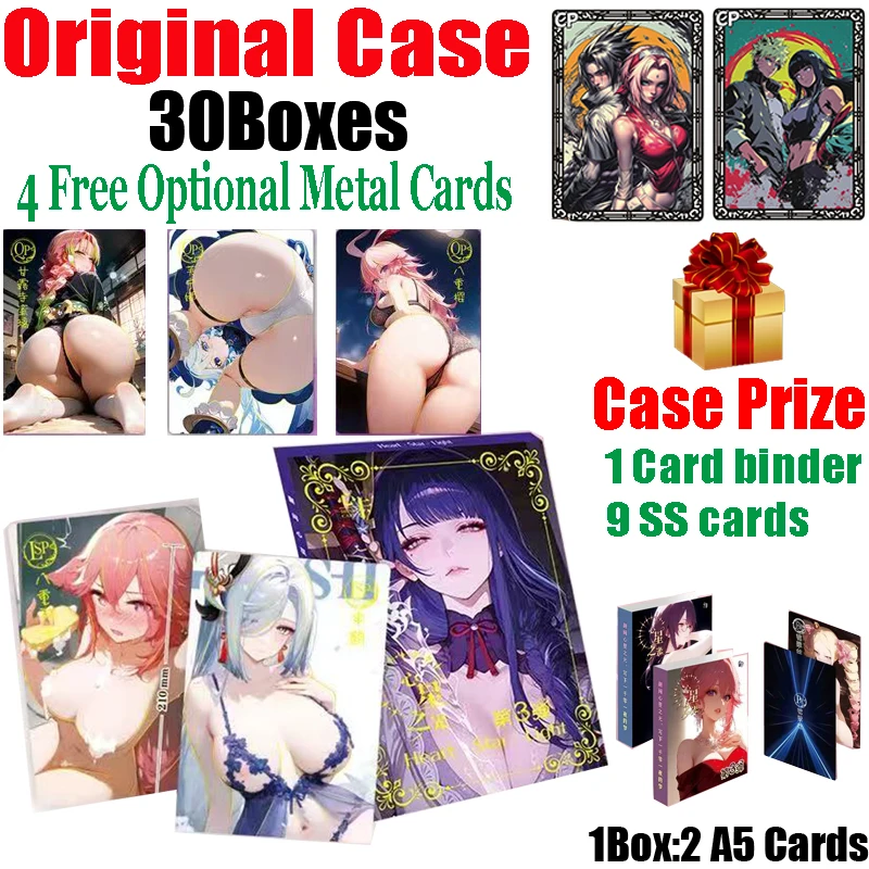 New Heart Star Light 3 A5 Size Goddess Collection Card Hobby Spicy Waifu Board Doujin Booster Box Hutao Ganyu Sexy Card Toy Gift
New Heart Star Light 3 A5 Size Goddess Collection Card Hobby Spicy Waifu Board Doujin Booster Box Hutao Ganyu Sexy Card Toy Gift