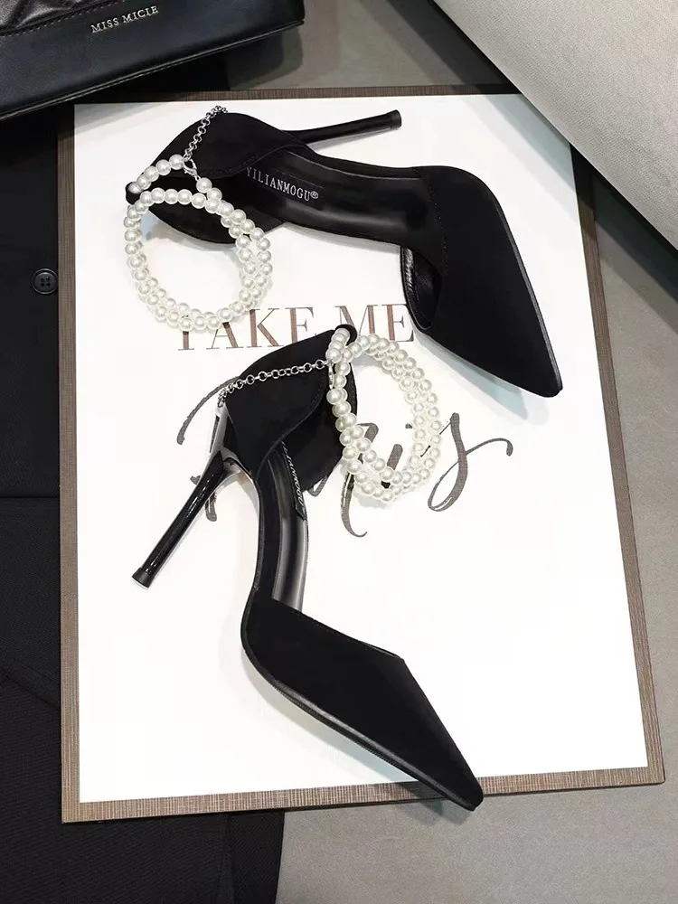 Новинка 2024, женские туфли на высоком каблуке, черные туфли с неглубоким носком, модные пикантные туфли с острым носком, элегантные удобные женские туфли-лодочки Zapatos
Новинка 2024, женские туфли на высоком каблуке, черные туфли с неглубоким носком, модные пикантные туфли с острым носком, элегантные удобные женские туфли-лодочки Zapatos