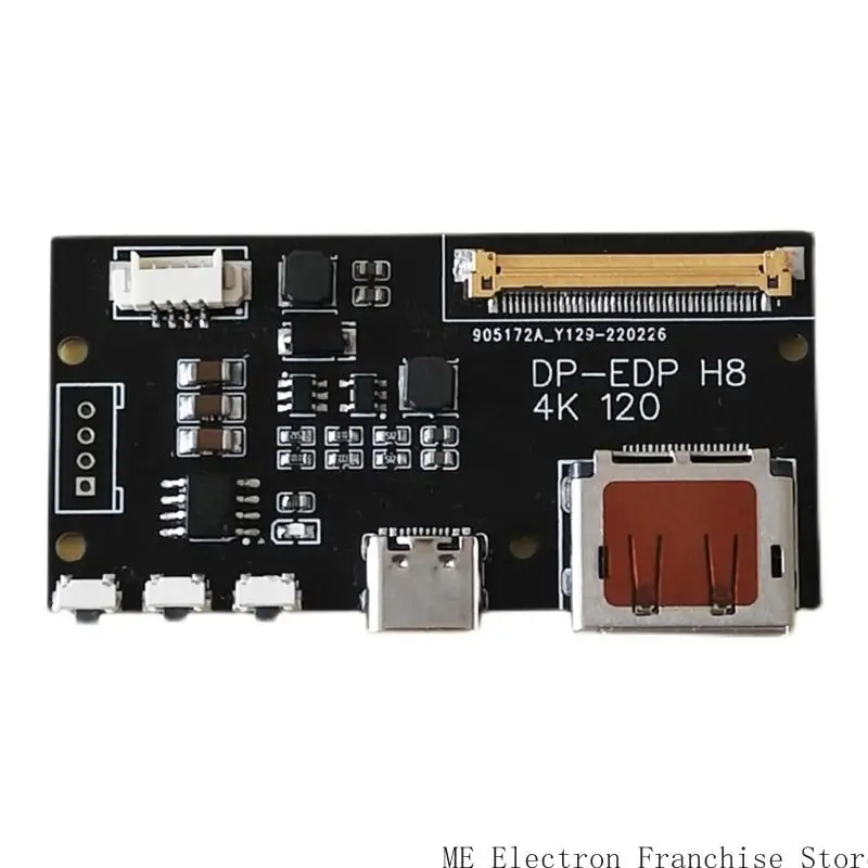 DP to EDP Adapter Board 4K 2K 1080 Adapter Board Replacement for N173DES-G31 M133NWF4RA MS12QHD501 B156HAN10.1
DP to EDP Adapter Board 4K 2K 1080 Adapter Board Replacement for N173DES-G31 M133NWF4RA MS12QHD501 B156HAN10.1