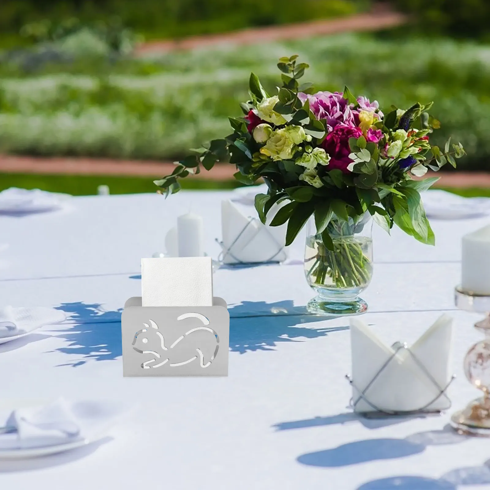 Stainless Steel Napkin Holder Vertical Tissue Stand Decorative Paper Cloth Napkins Storage Rack For Kitchen Restaurant
Stainless Steel Napkin Holder Vertical Tissue Stand Decorative Paper Cloth Napkins Storage Rack For Kitchen Restaurant