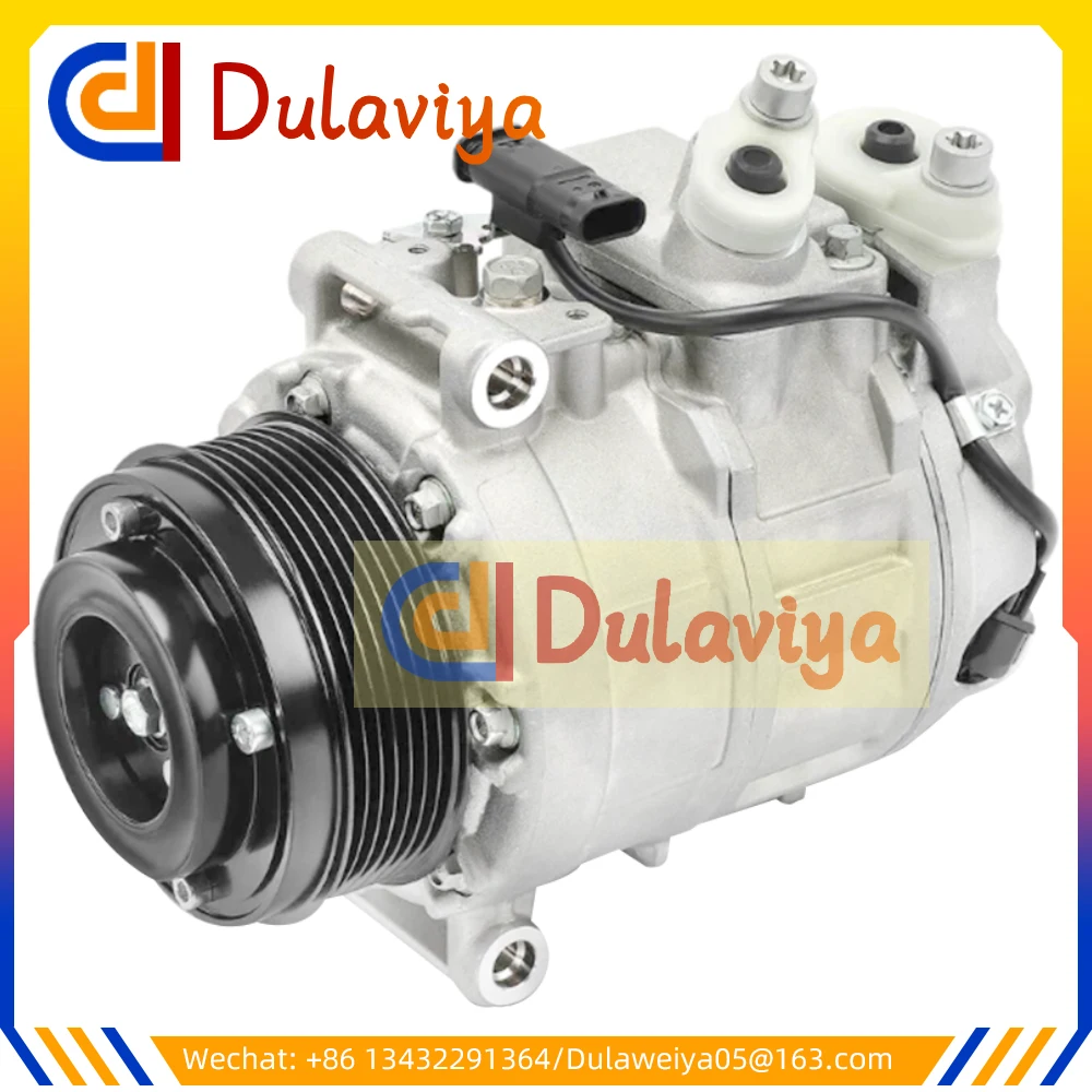 Car AC Compressor with Clutch 7SES17C For Mercedes GLS450 GLS550 GLE63 AMG GLE43 AMG 0008303501 0008305502 CO11729C
Car AC Compressor with Clutch 7SES17C For Mercedes GLS450 GLS550 GLE63 AMG GLE43 AMG 0008303501 0008305502 CO11729C